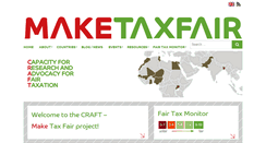 Desktop Screenshot of maketaxfair.net